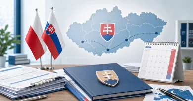 Ilustracja do poradnika o windykacji należności na Słowacji