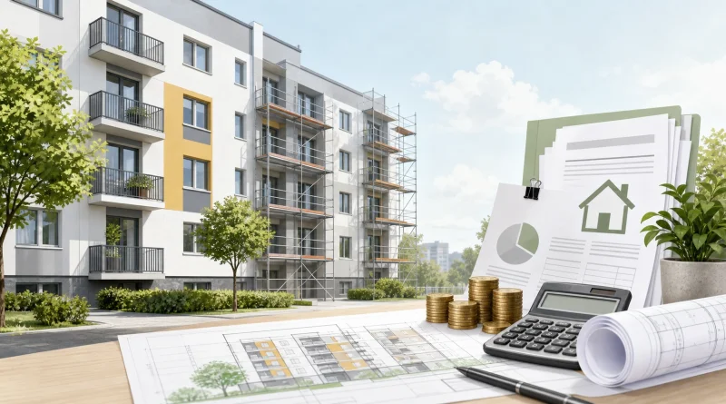 Kredyt dla wspólnoty mieszkaniowej na remont i modernizację budynku